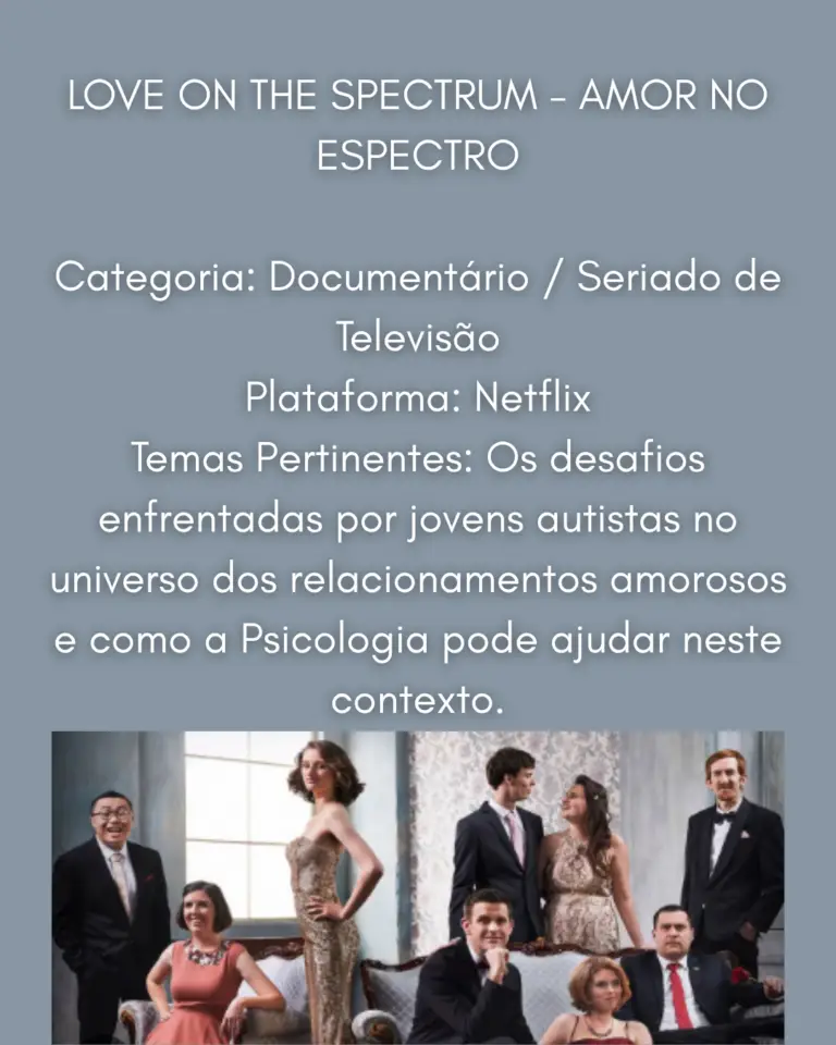 Conteúdo de mídia - Love on the Spectrum