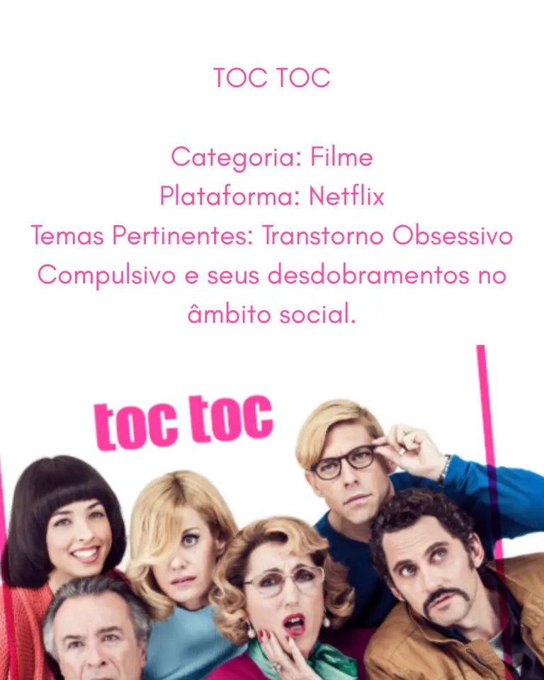 Conteúdo de mídia TOC TOC
