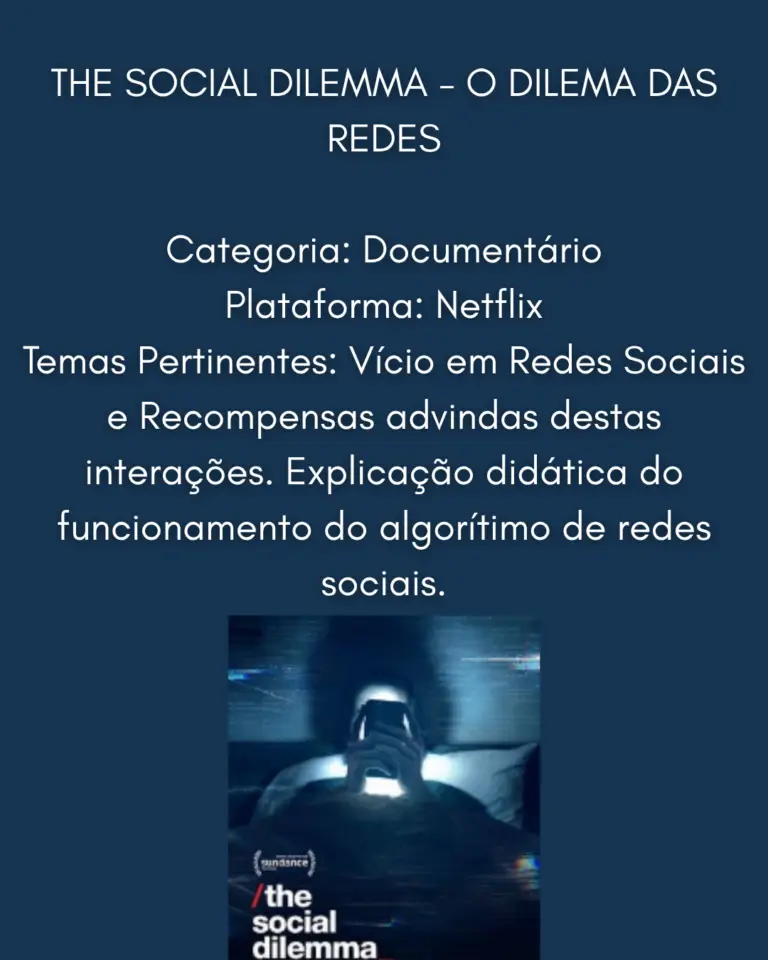 Copy of Conteúdo de mídia - The social dilemma (1)